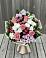 Букет цветов из: Альстромерии, Гвоздики, Розы и Хризантемы в Левокумском