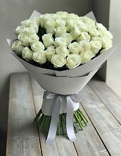 Букет 35 Белых роз в Левокумском