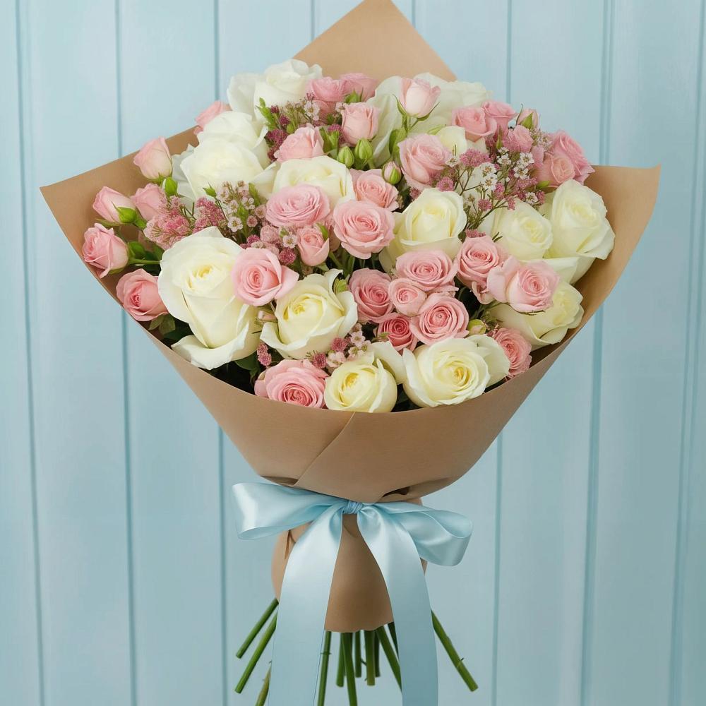 Букет цветов из: Розы в Левокумском