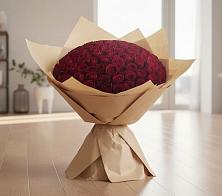 Букет 101 Красная роза #REPLACE_PRED# Левокумском