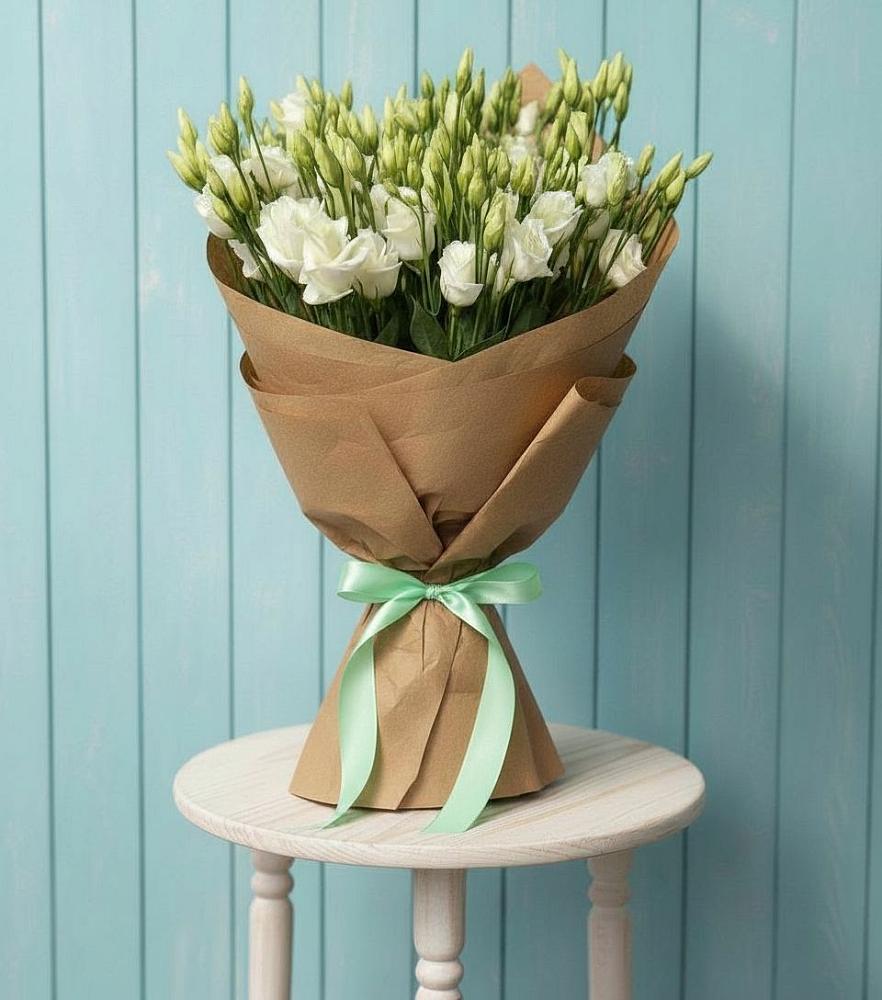 Букет цветов из: Лизиантусы в Левокумском