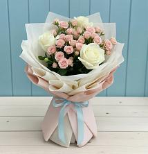 Букет цветов из:  Розы в Левокумском