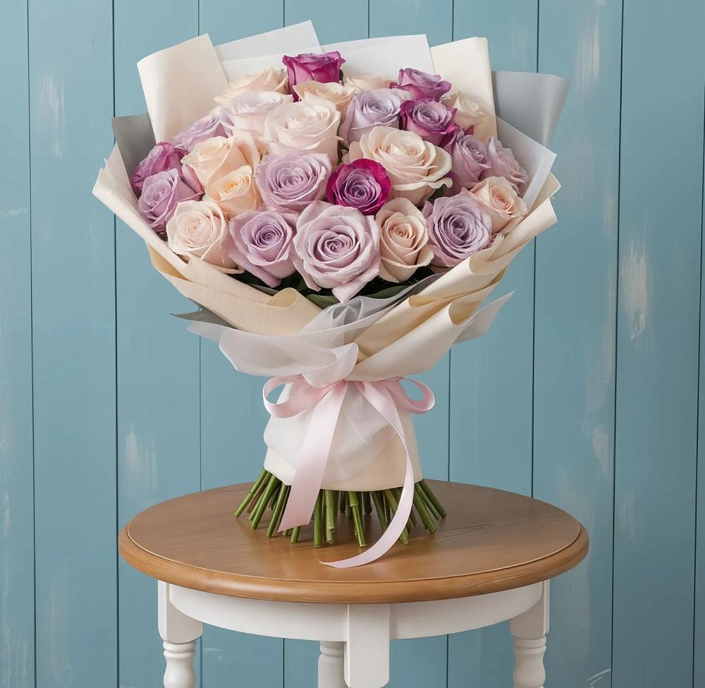 Букет цветов из: Розы в Левокумском