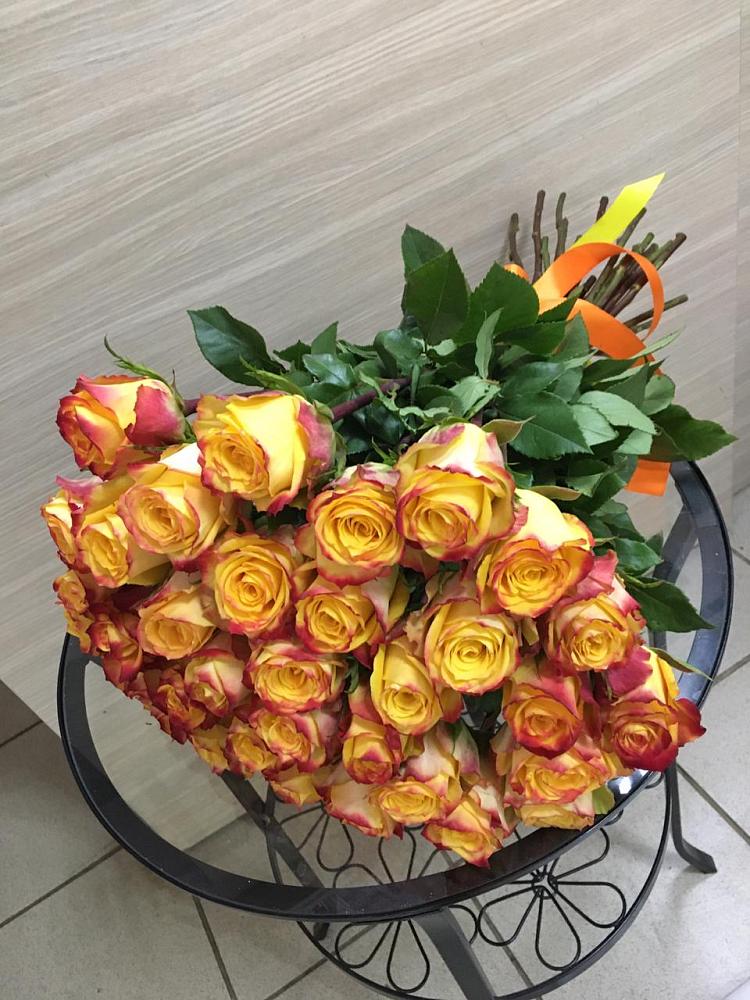 Букет Желтые розы в Левокумском