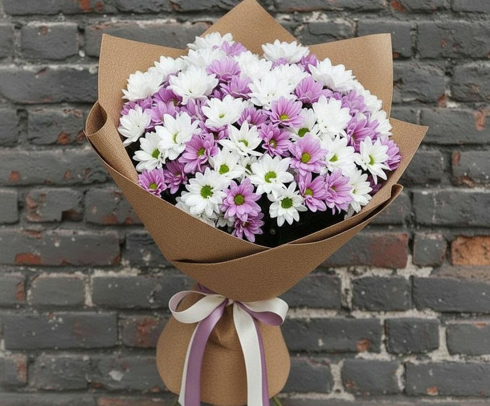 Букет цветов из: Хризантемы в Левокумском
