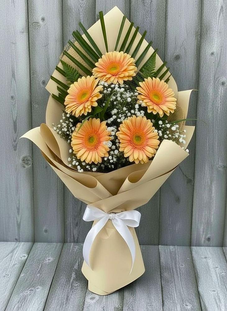 Букет цветов из: Герберы в Левокумском