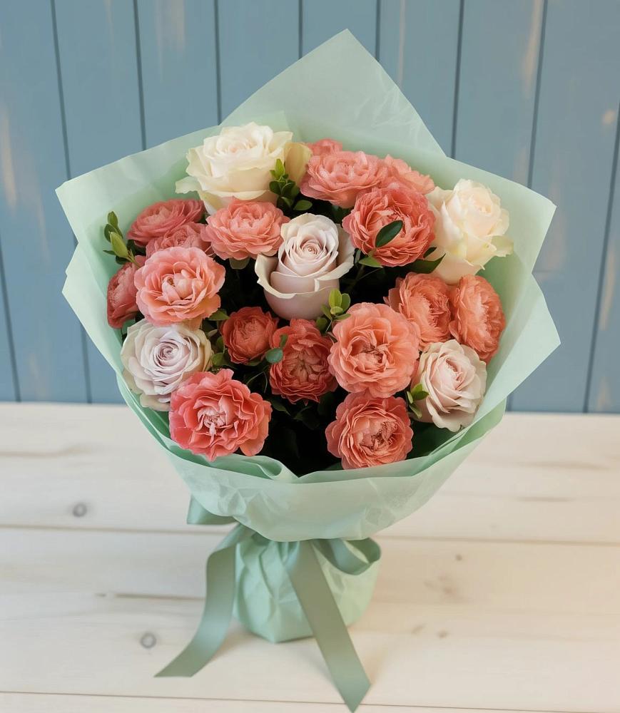 Букет цветов из: Розы в Левокумском