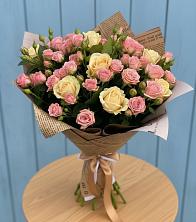 Букет цветов из:  Розы в Левокумском