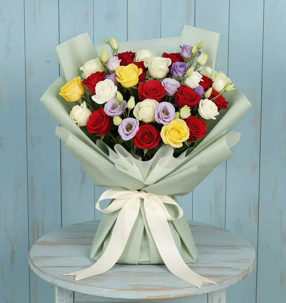 Букет цветов из: Розы в Левокумском