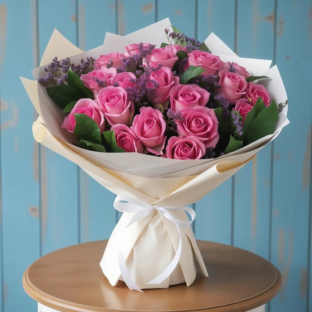 Букет цветов из: Розы в Левокумском