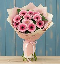 Букет цветов из:  Герберы #REPLACE_PRED# Левокумском
